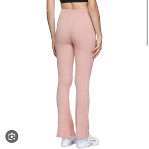 Live the Process Marl Flare Legging Pink Morganite
